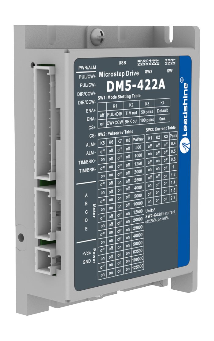Leadshine DM5-432A-ES – Driver Động Cơ Bước Điện Áp 20-36 VDC