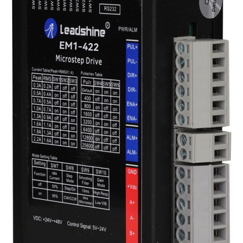 Leadshine EM1-422-ES – Driver Động Cơ Bước Điện Áp 24-48 VDC