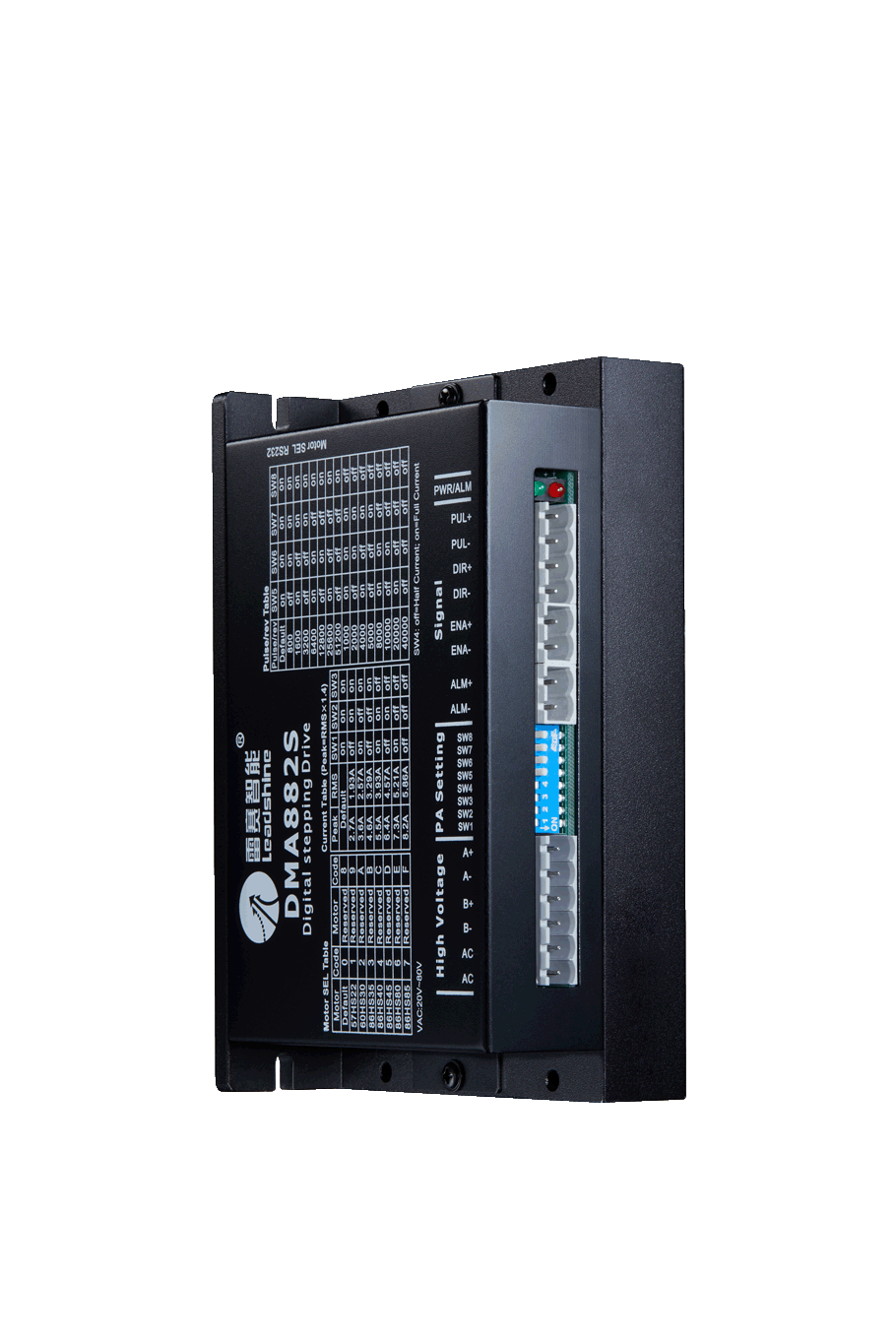 Leadshine DMA882S-IO-ES – Driver Động Cơ Bước Dòng Đỉnh 8.2 A